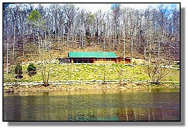 Tennessee Real Estate - Residential Property - 1618 - from across the lake