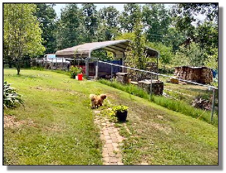 Tennessee Real Estate - Farmette Property - 1582 - free-standing carport