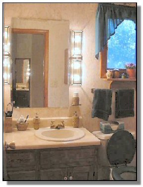 Tennessee Real Estate - Farmette Property - 1628 - Master bath vanity